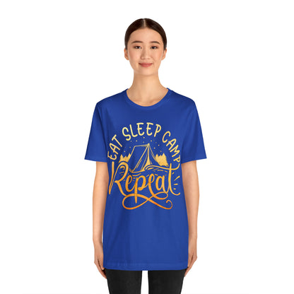 Eat Sleep Camp Repeat T-Shirt