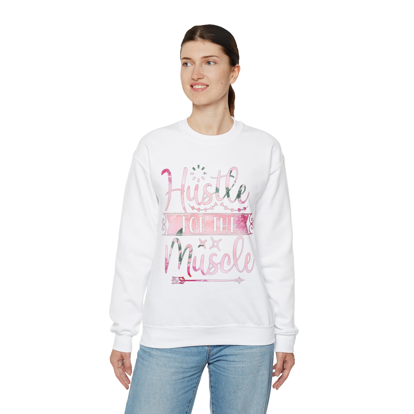 Hustle for the Muscle Crewneck Sweatshirt