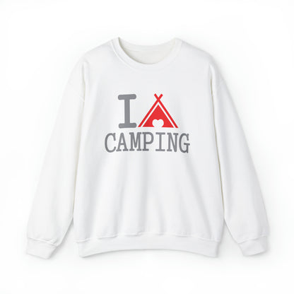 I Love CAMPING Crewneck Sweatshirt