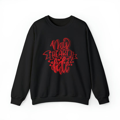 My heart is full Crewneck Sweatshirt