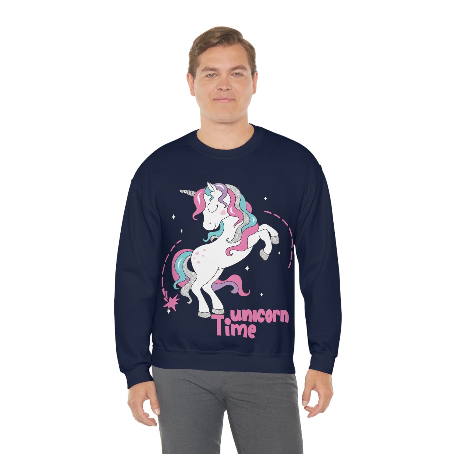 Unicorn time Crewneck Sweatshirt