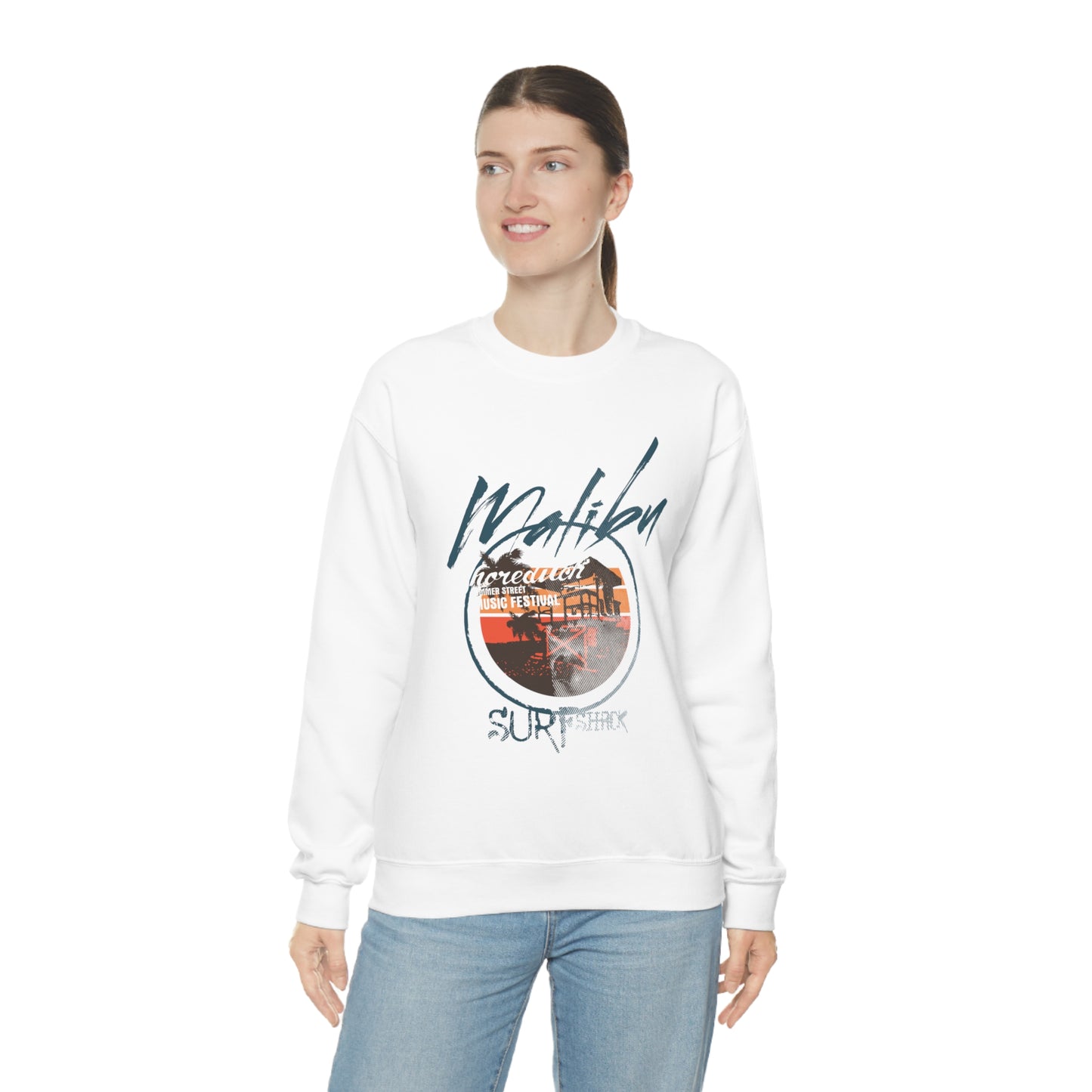 Malibu Vibe Crewneck Sweatshirt