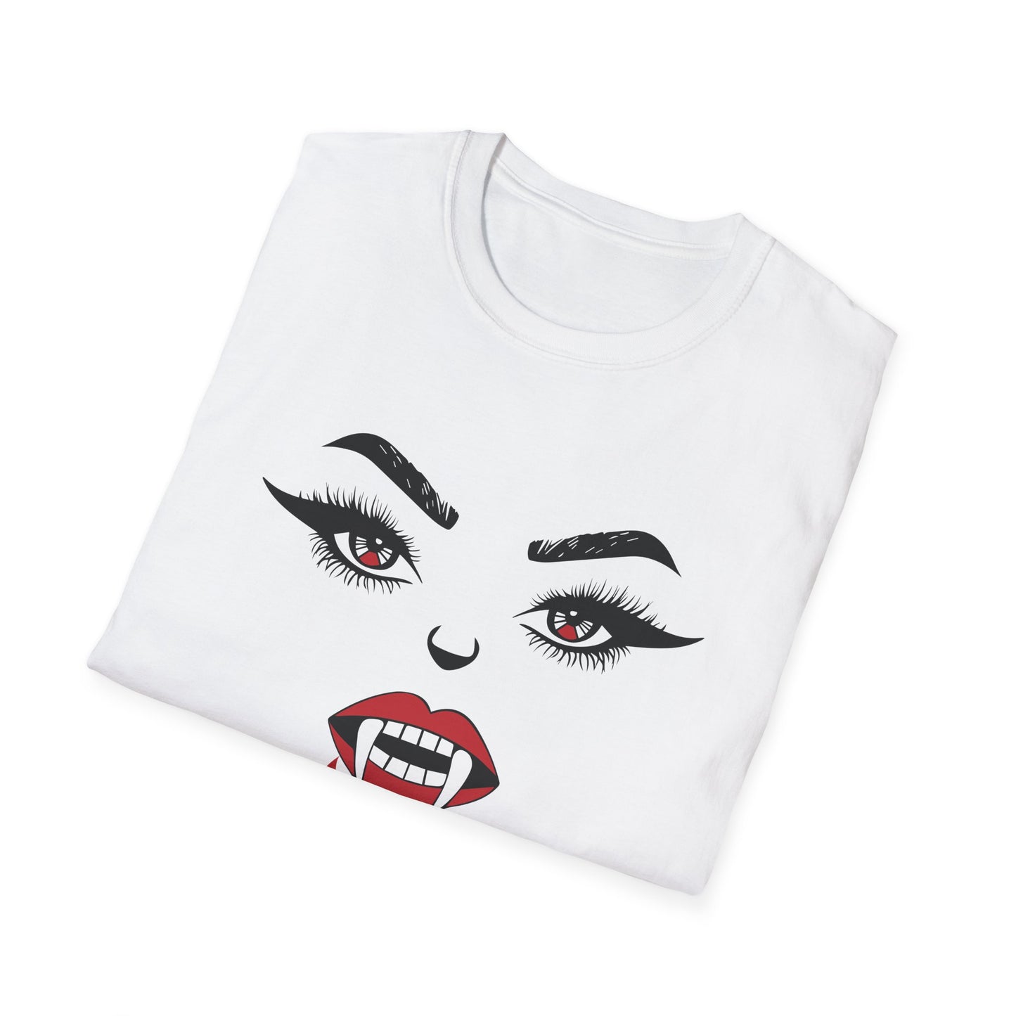 Sexy woman vampire mouth T-Shirt