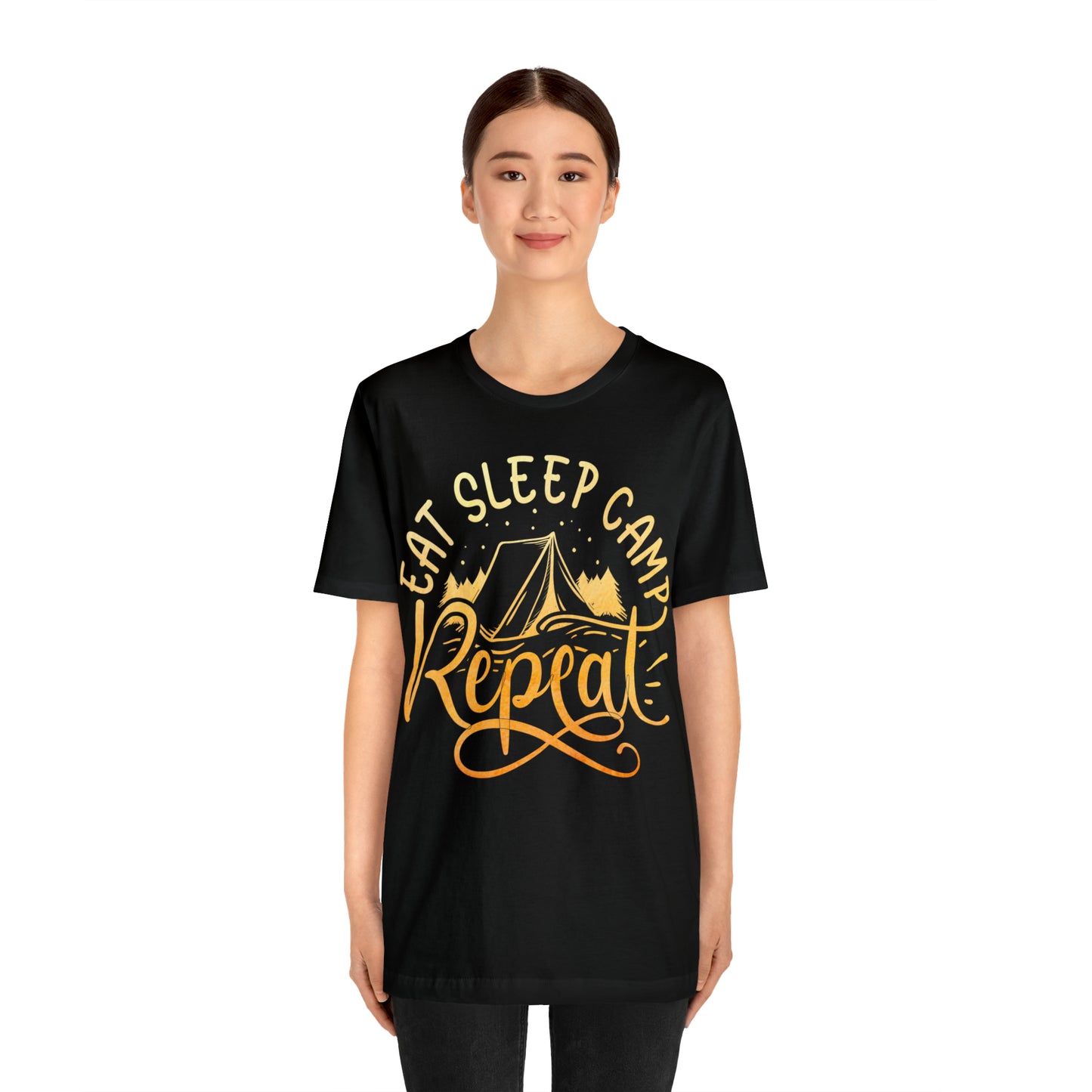 Eat Sleep Camp Repeat T-Shirt