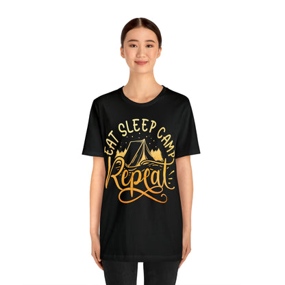 Eat Sleep Camp Repeat T-Shirt