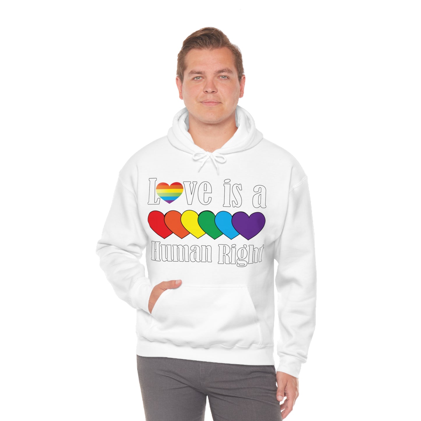 Love is a Human right Hoodie