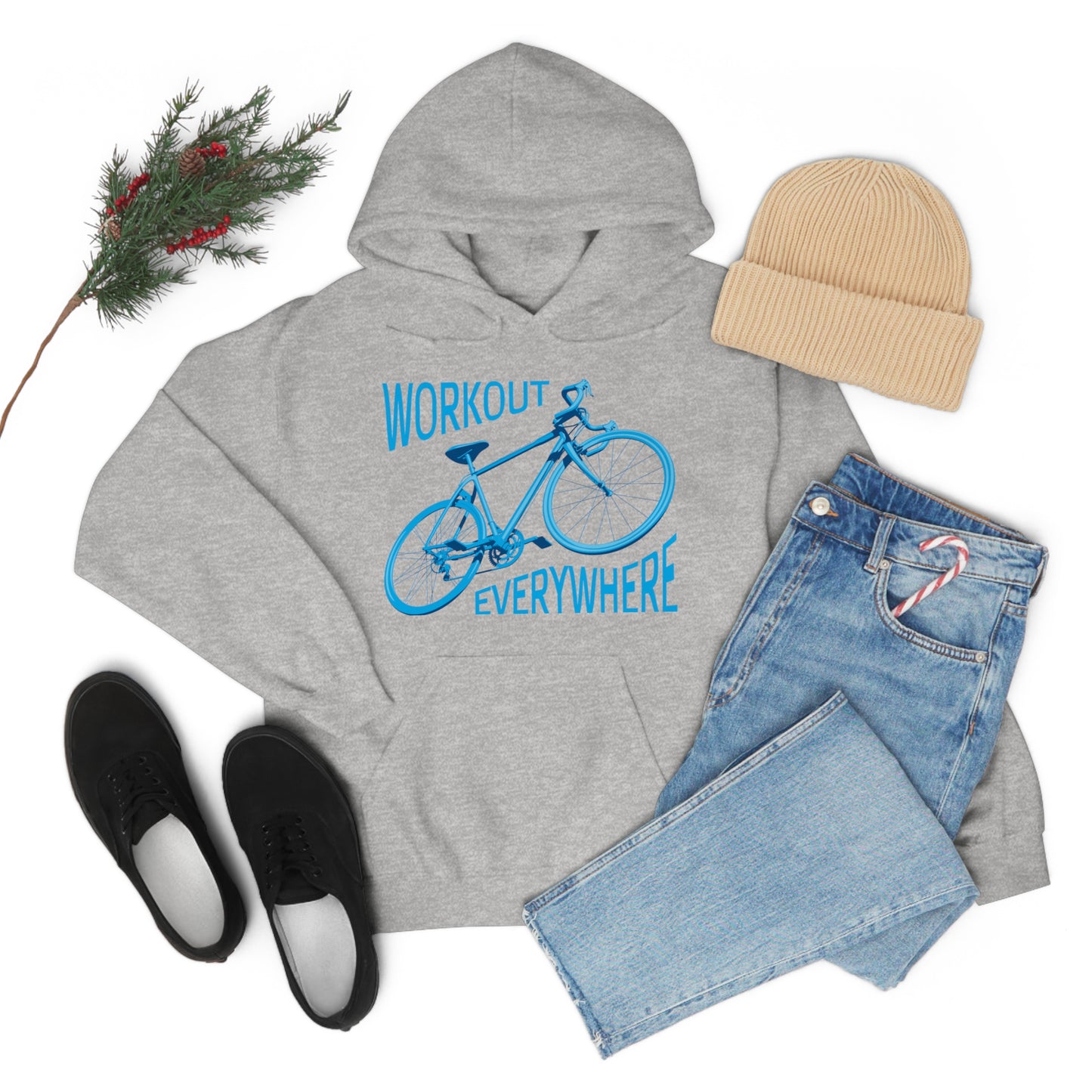 Workout everywhere bike Hoodie