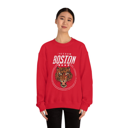 Boston Freedom Tiger Crewneck Sweatshirt