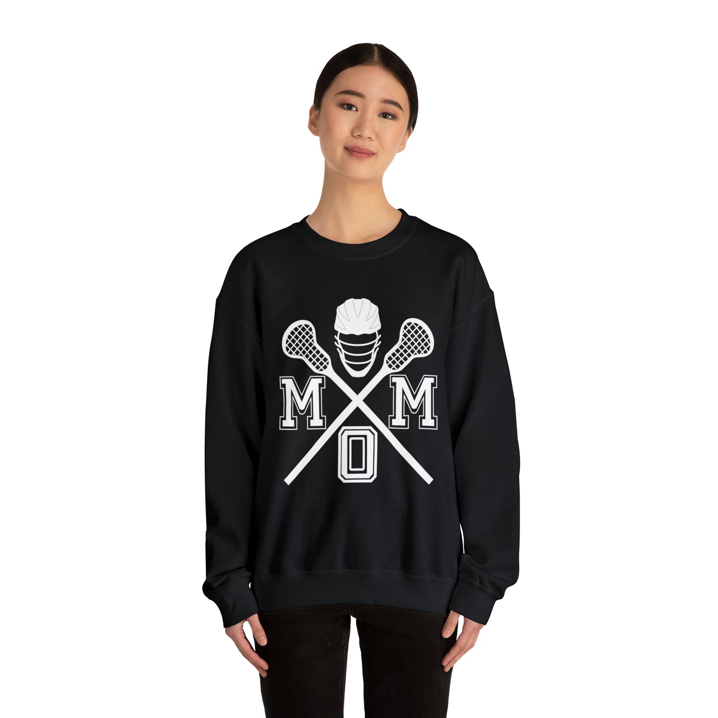 Lacrosse Mom Crewneck Sweatshirt