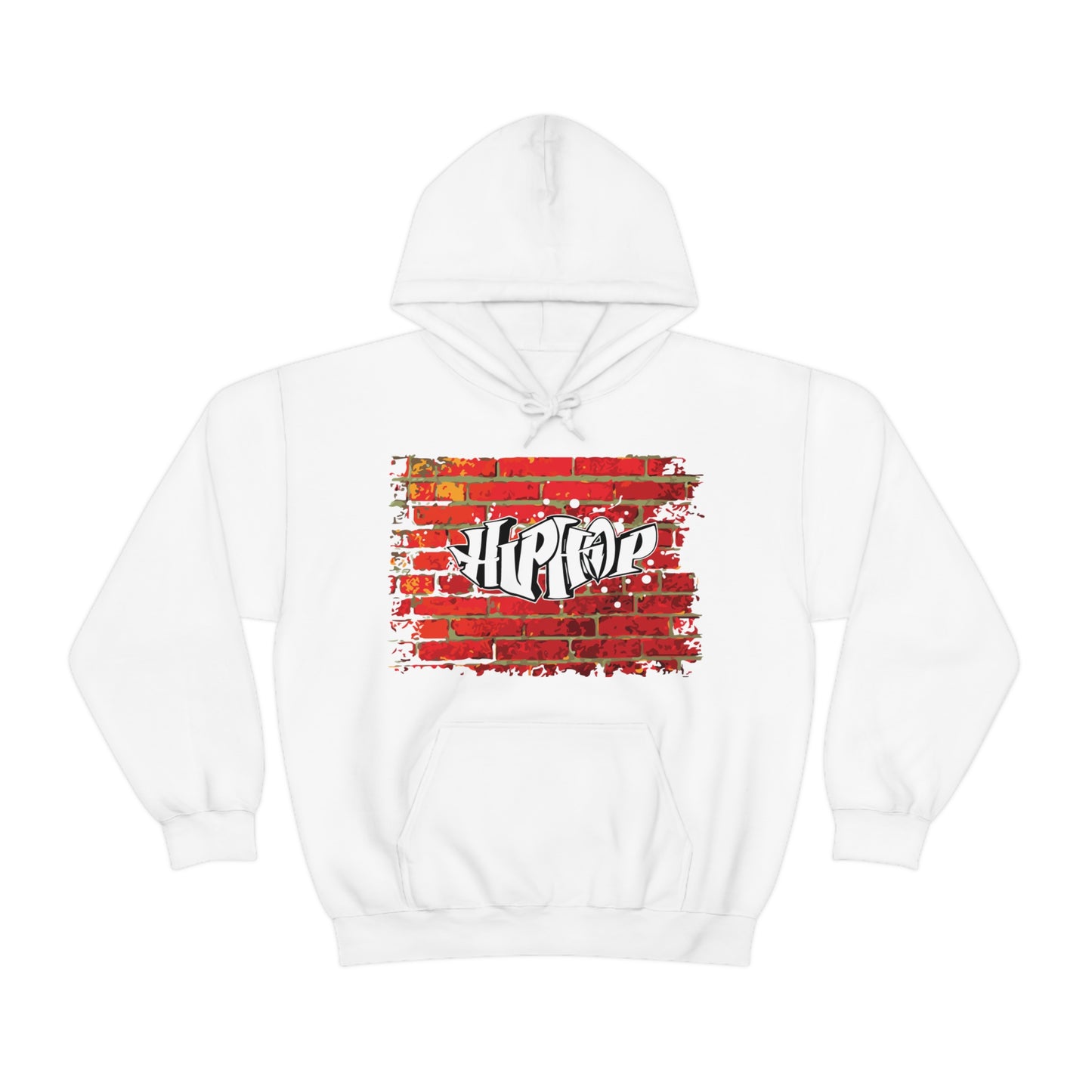 Hip Hop graffiti on the wall Hoodie