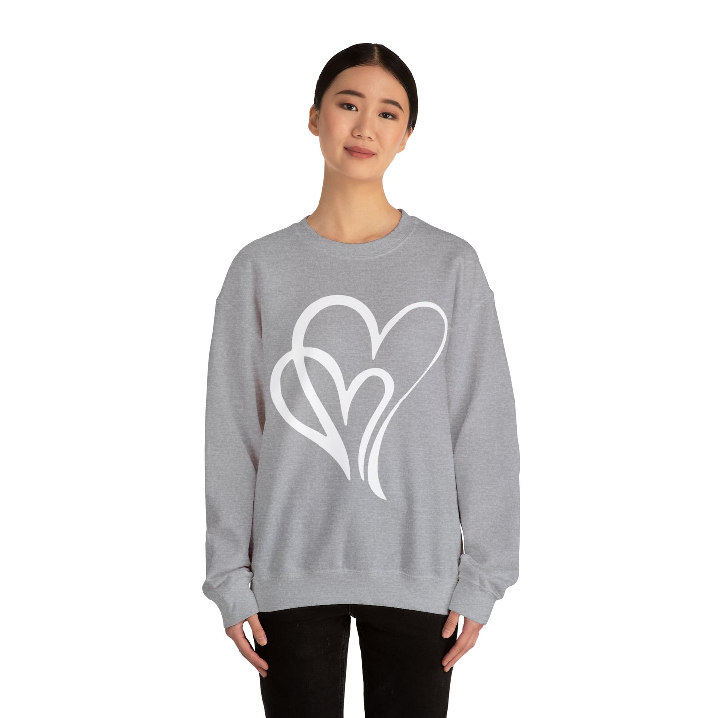 Love you 2 times Crewneck Sweatshirt