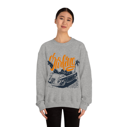 Surfing Cruiser Crewneck Sweatshirt