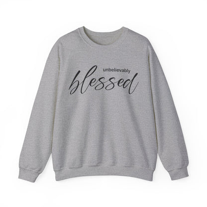 Unbelievable blessed Crewneck Sweatshirt