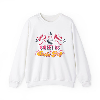 Wild as a MINK Cut Files Crewneck Sweatshirt