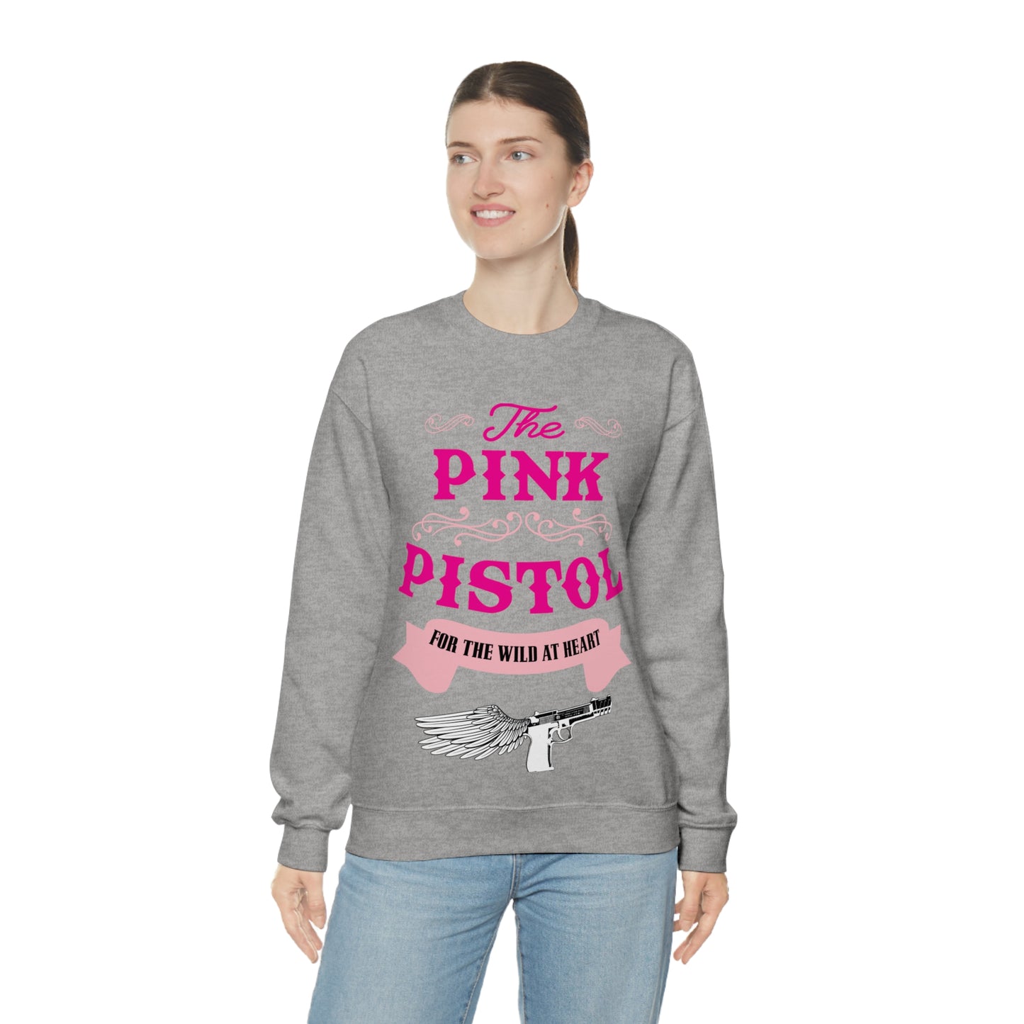 The Pink Pistol Crewneck Sweatshirt