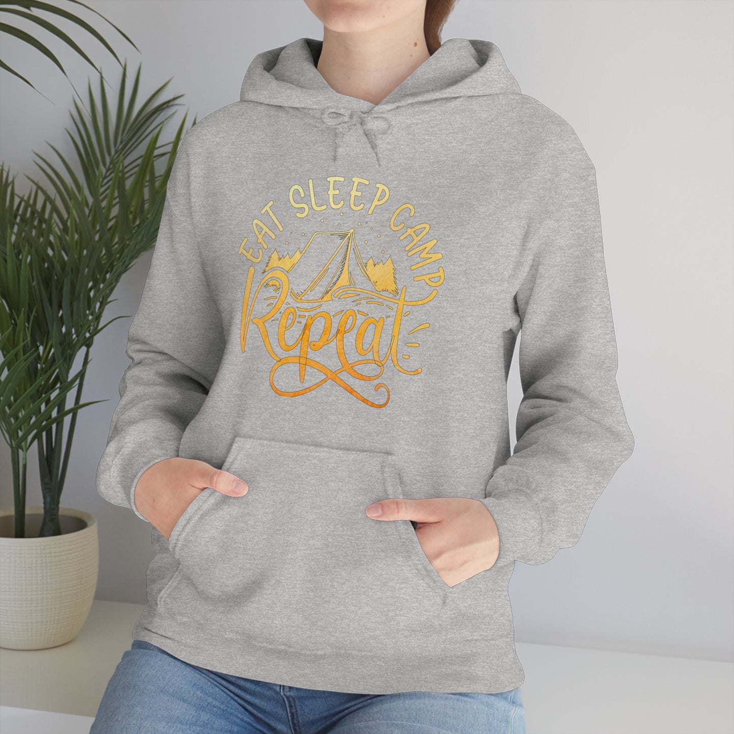 Eat Sleep Camp Repeat Hoodie