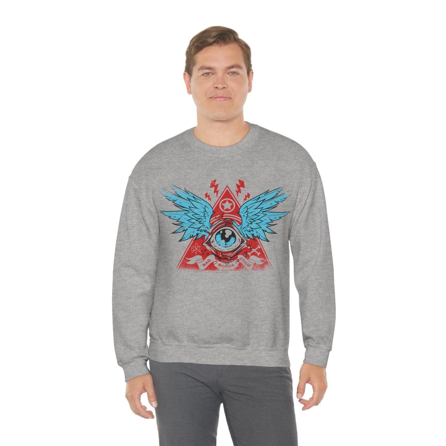 Bad bones crew Crewneck Sweatshirt