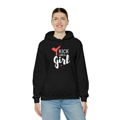 Kick Like A Girl Hoodie