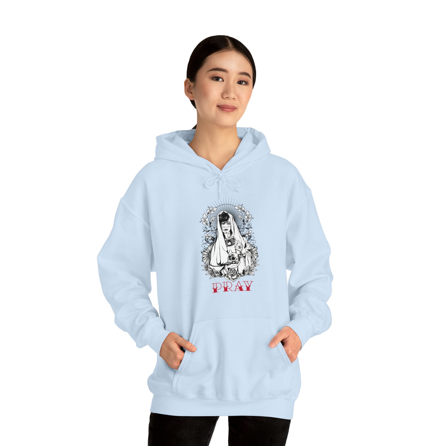 Pray Tattoo Hoodie