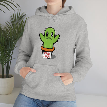 Free hugs sad cactus Hoodie