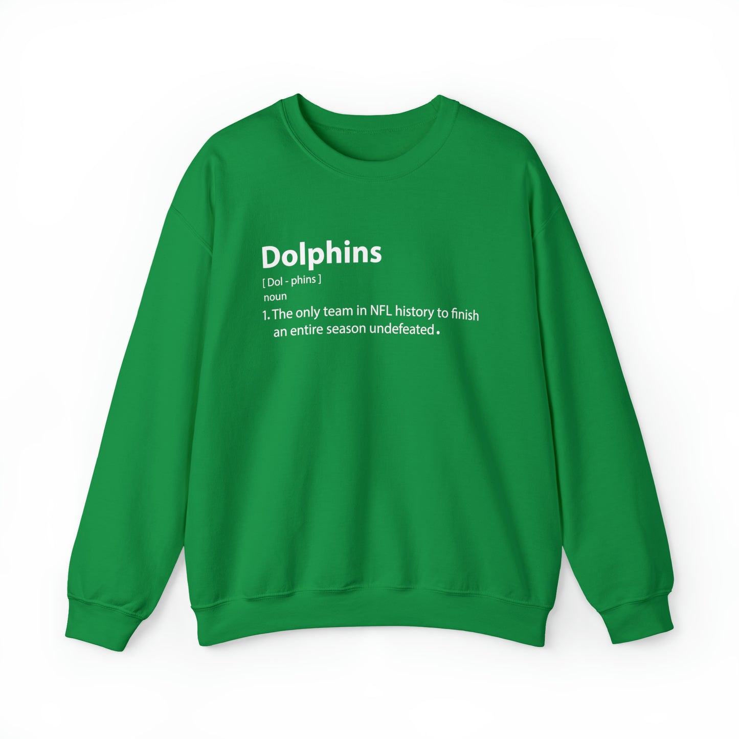 Dolphins definition Crewneck Sweatshirt