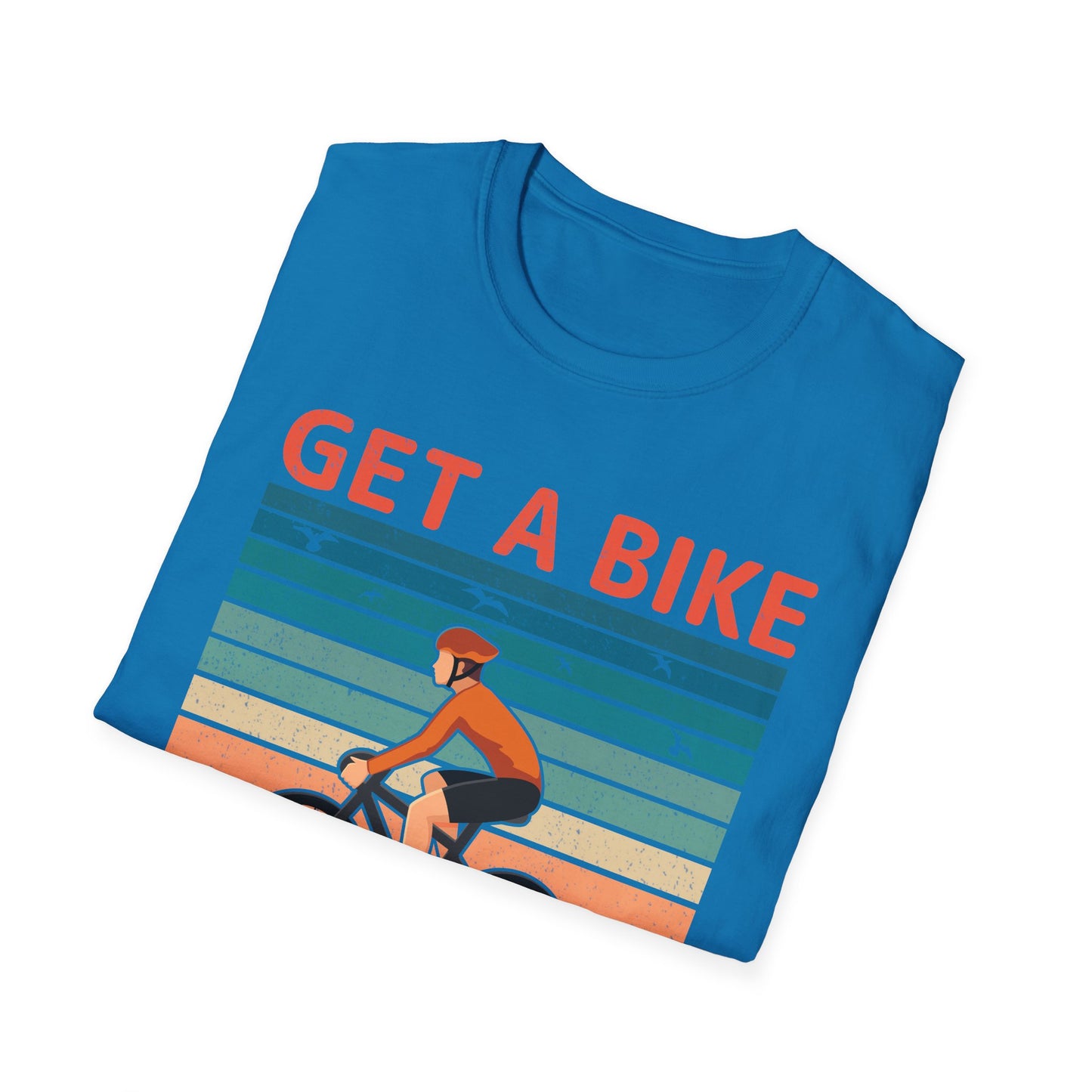 Get a bike and get a life vintage T-Shirt