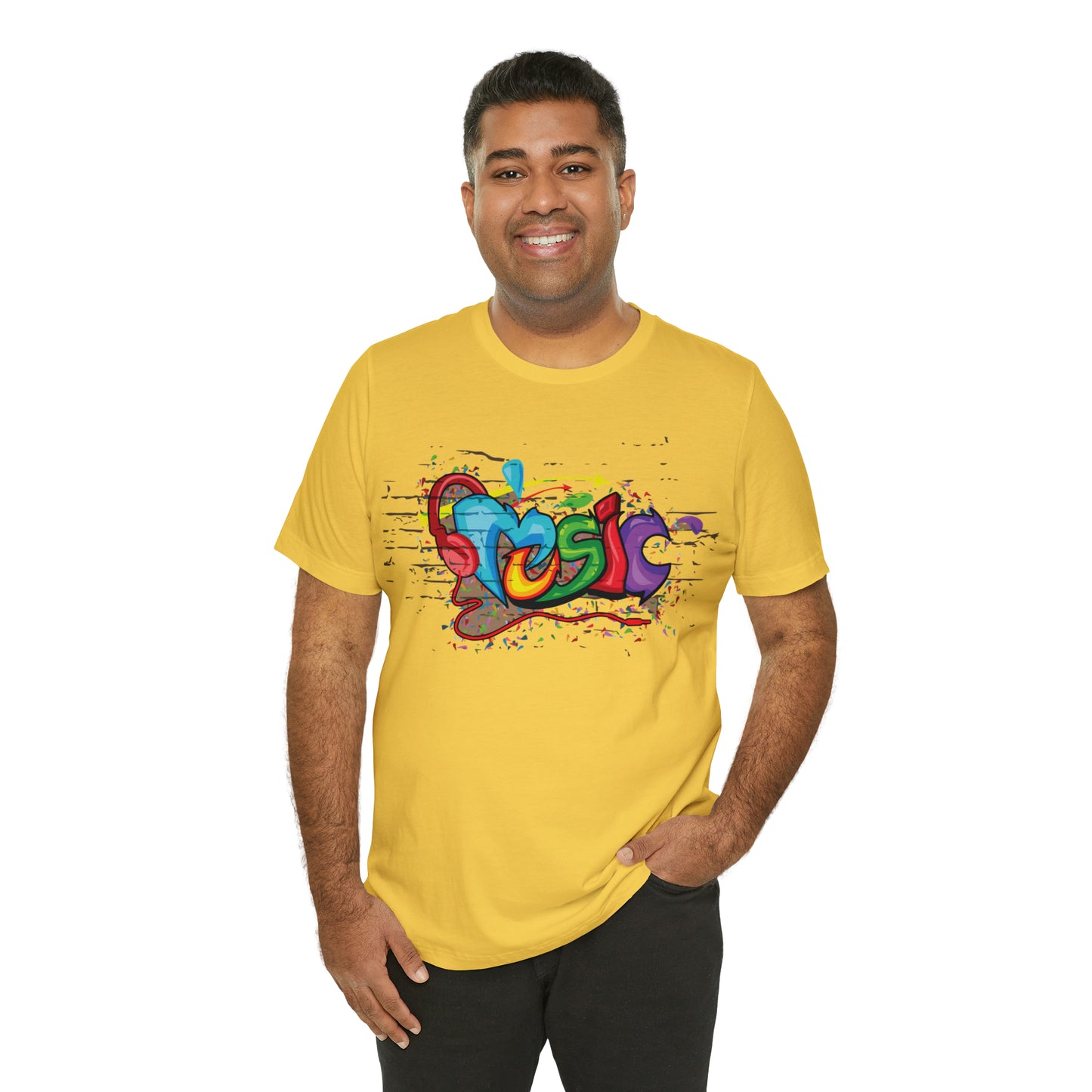 Music colorful graffiti T-Shirt