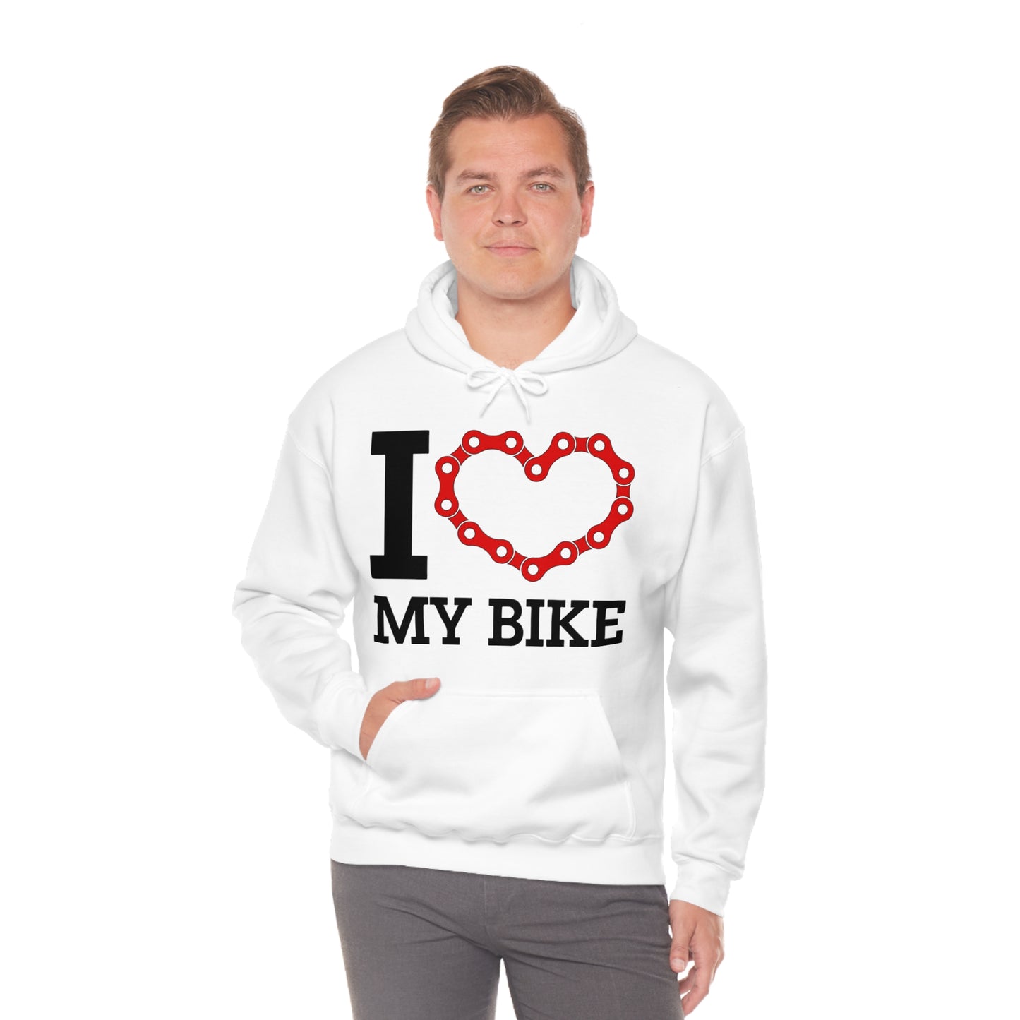 I love my bike Hoodie