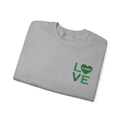 Lucky love St. Patrick's Crewneck Sweatshirt