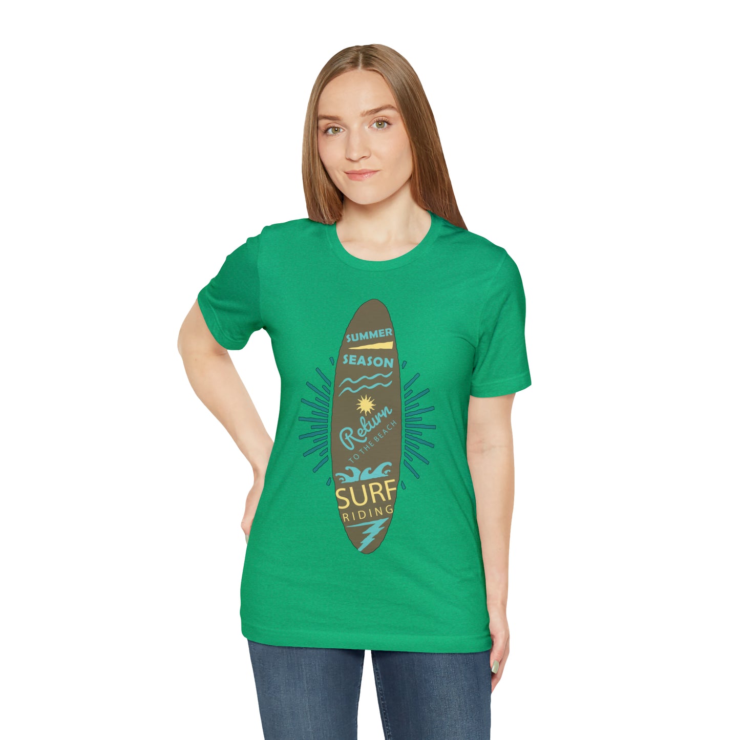 Surf Riding Summer T-Shirt