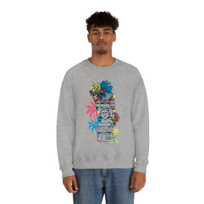 Hawaiian Buddha Crewneck Sweatshirt