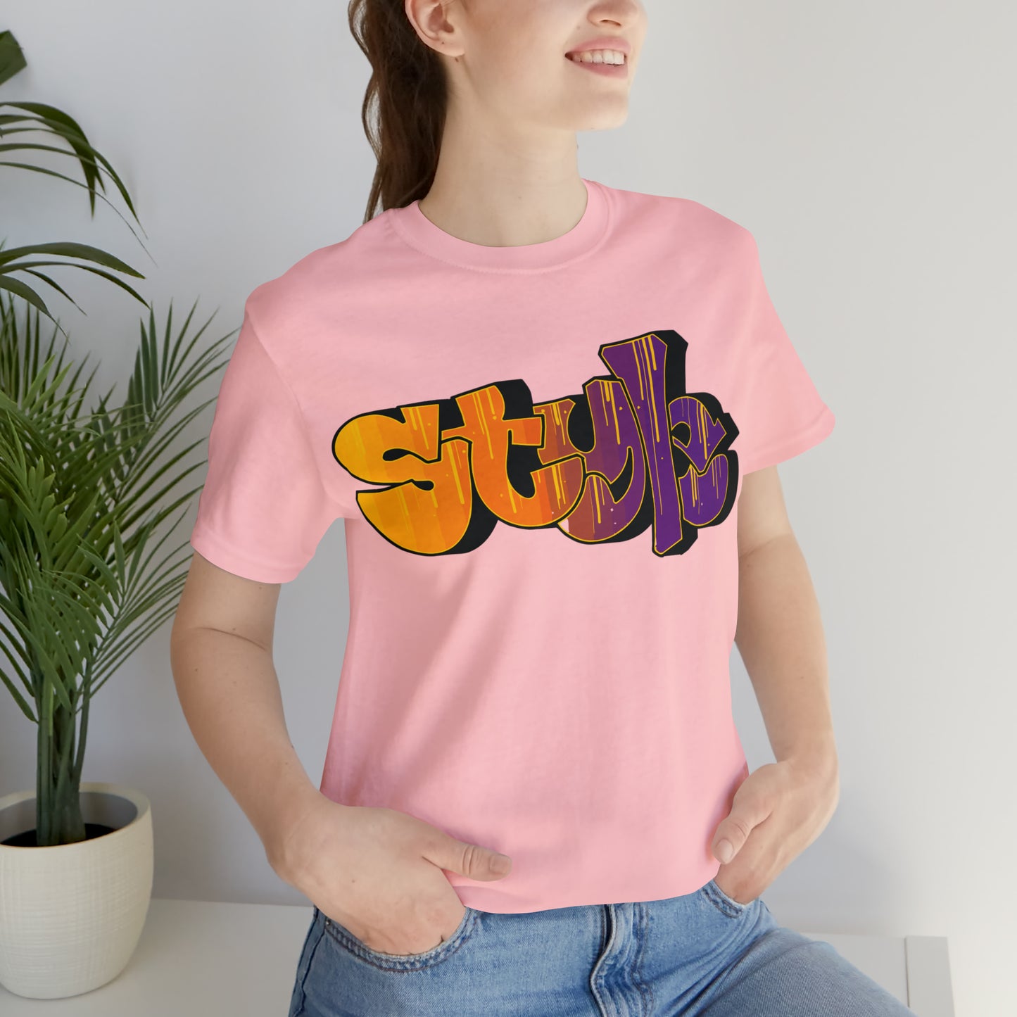 Style colorful graffiti T-Shirt