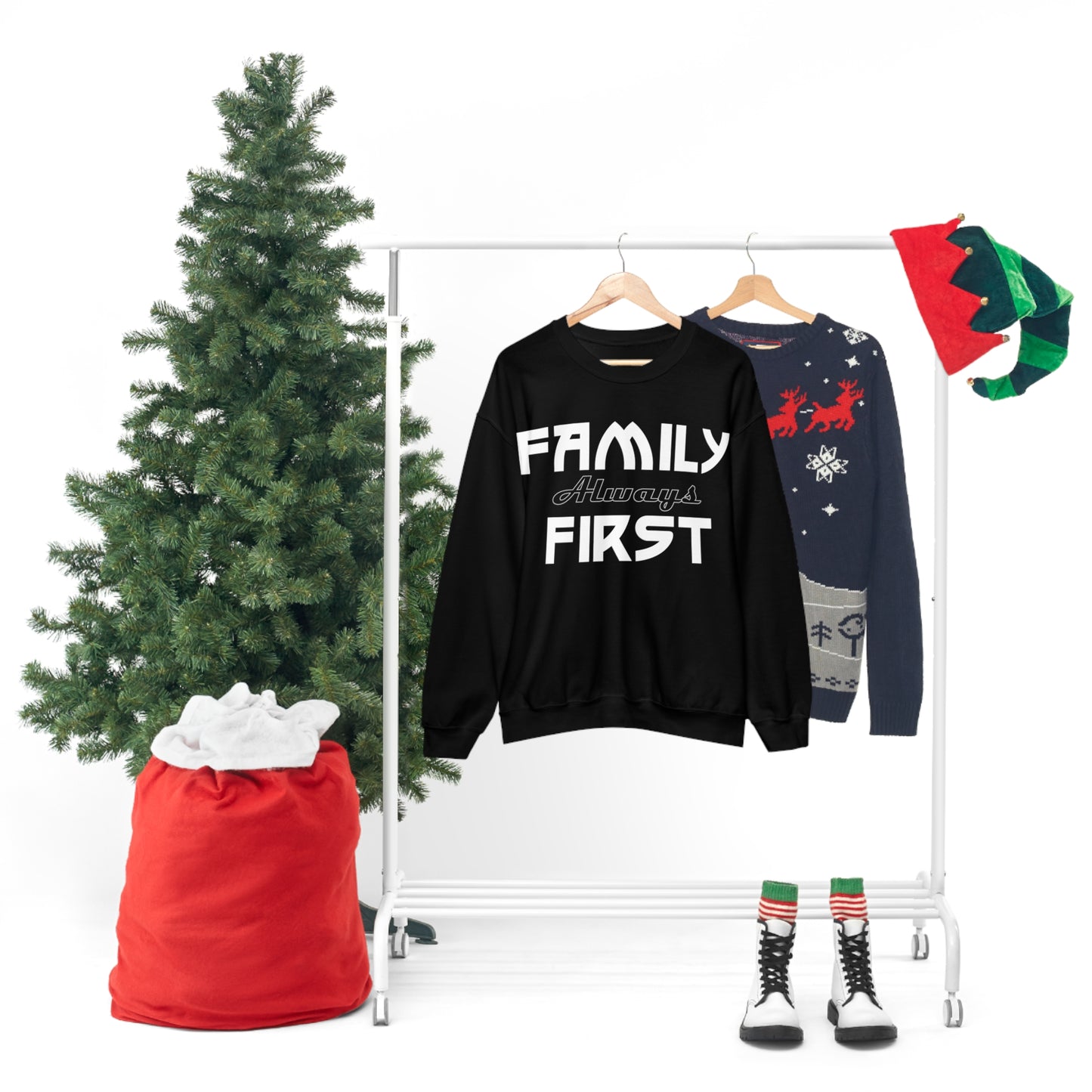 Family always first Crewneck Sweatshirt