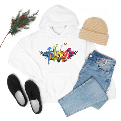 Play colorful graffiti Hoodie