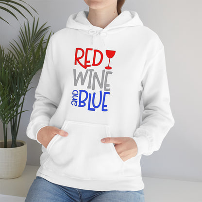 Red Wine Blue Hoodie