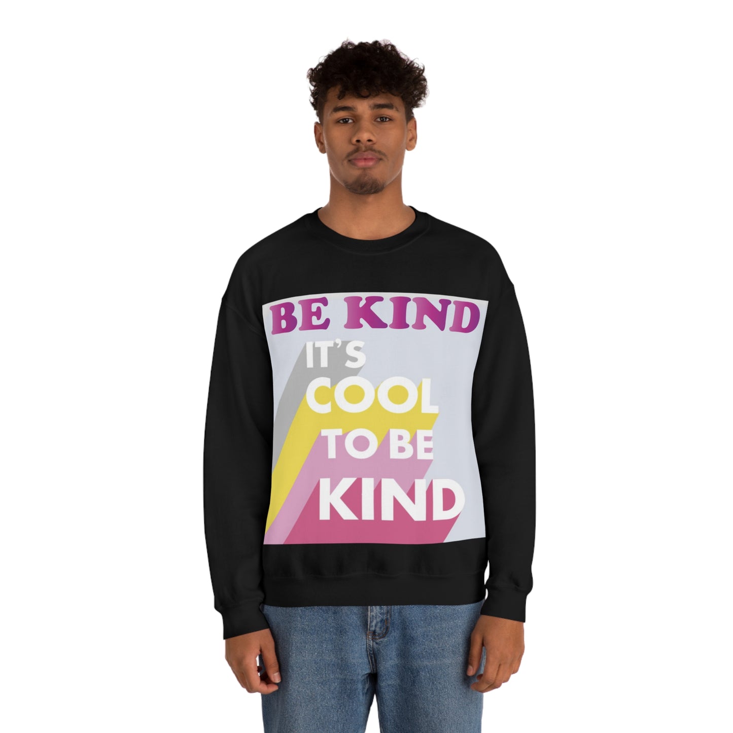 It's Cool to Be Kind Crewneck Sweatshirt