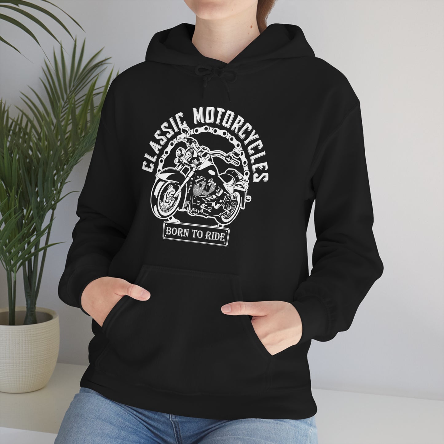 American cycles born to ride Hoodie