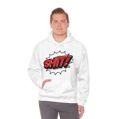 Shit! colorful graphic Hoodie