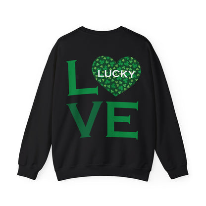 Lucky love St. Patrick's Crewneck Sweatshirt