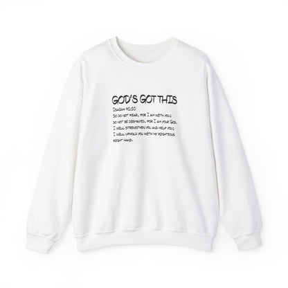 God's got this Crewneck Sweatshirt