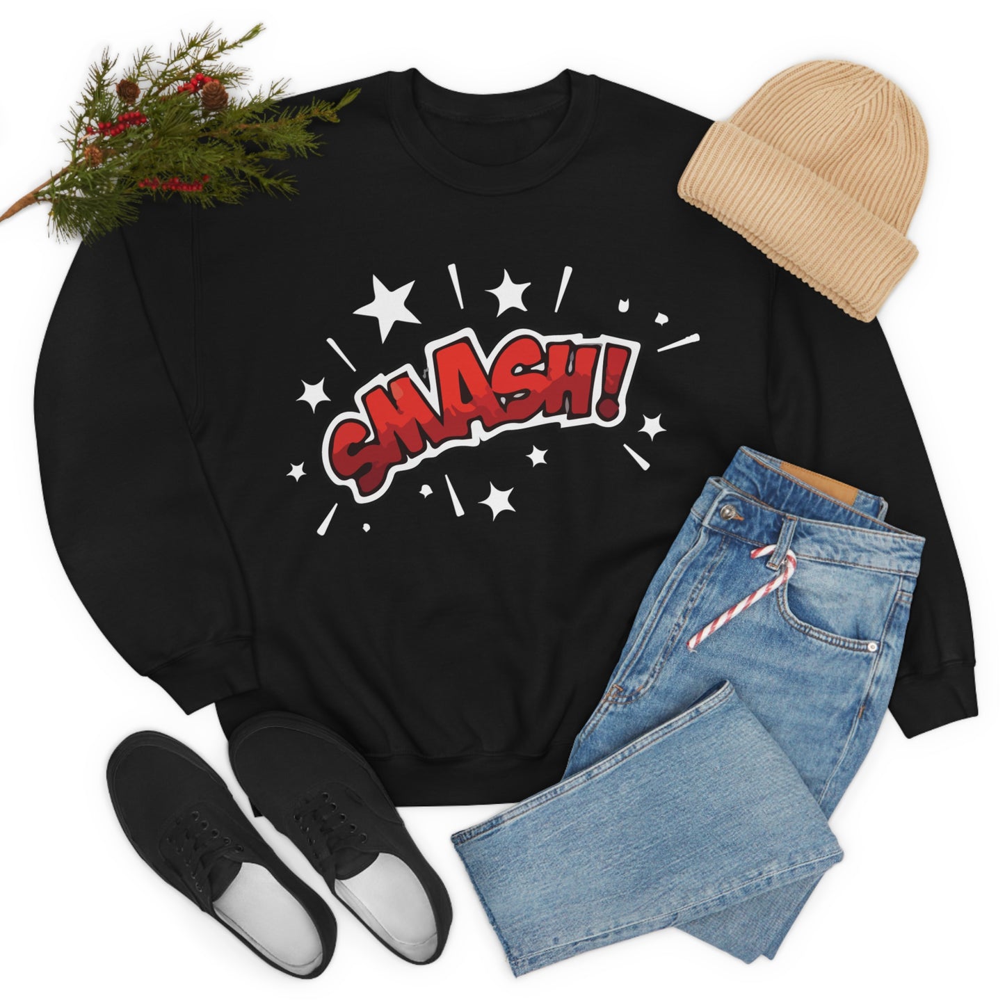 SMASH! Crewneck Sweatshirt