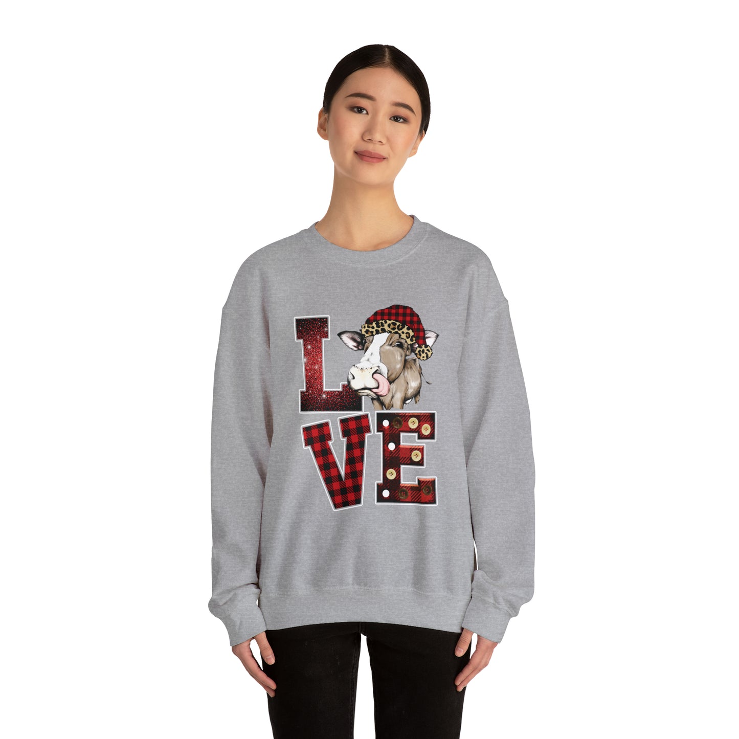 Cow love Crewneck Sweatshirt