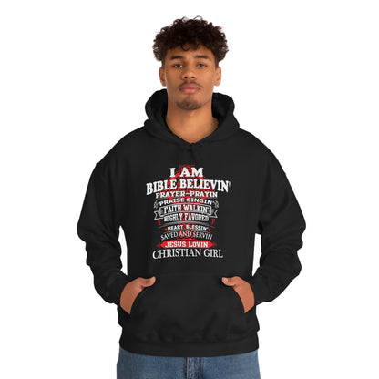 I Am a Christian Girl Hoodie