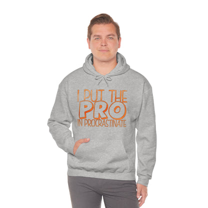 I Put the PRO in Procrastinate Hoodie