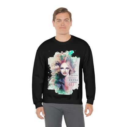 Fashionable Extra Crewneck Sweatshirt