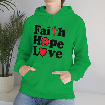 Faith Hope Love Hoodie