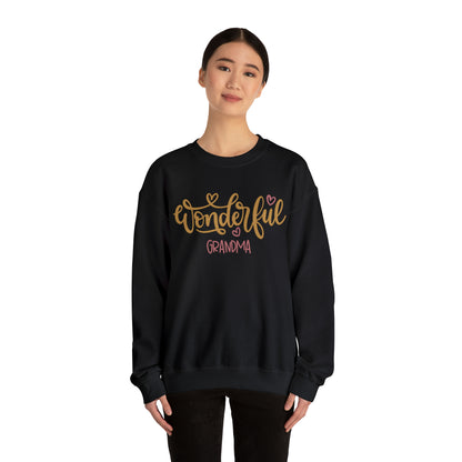 Wonderful_Grandma Crewneck Sweatshirt