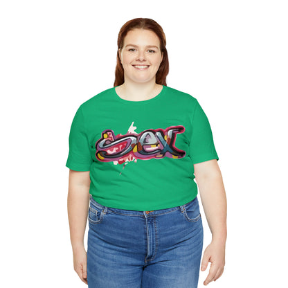 Sex colorful graffiti T-Shirt