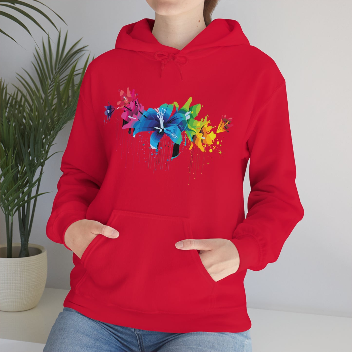 Beautiful colorful flowers Hoodie