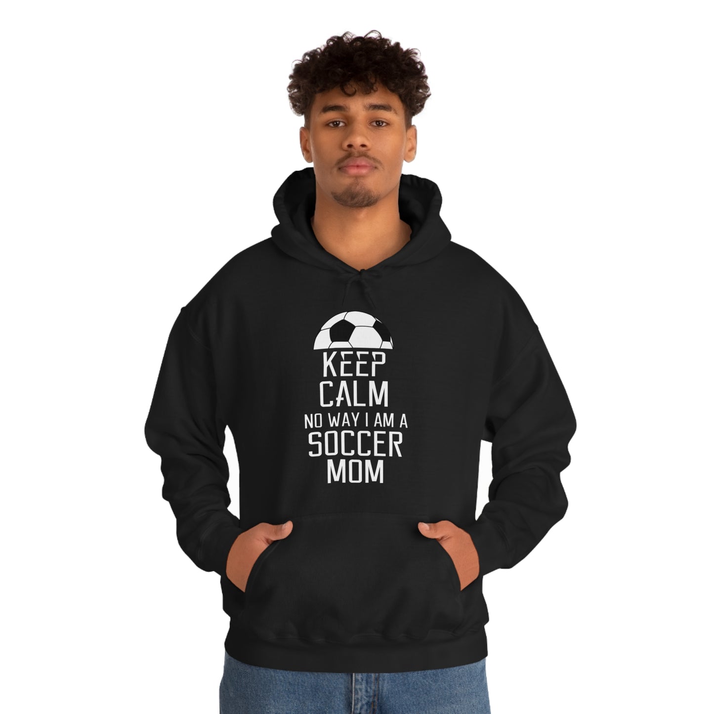 Keep calm soccer mom Hoodie